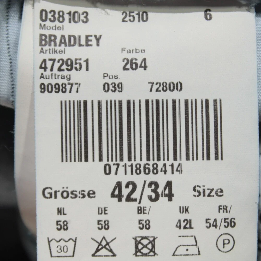 Gardeur NWT Denim Jeans Size 42 US Modern Fit Bradley in Blue Cotton Blend